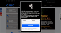 Desktop Screenshot of osho.com