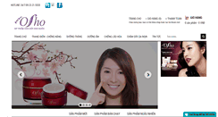 Desktop Screenshot of osho.com.vn